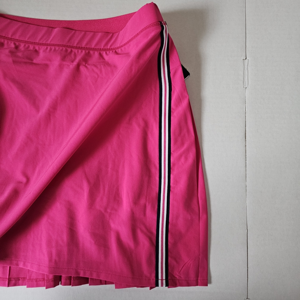 Ralph Lauren X Pink Skort Size M Back Pleats Activewear Stretch Athletic NWT - Picture 3 of 15